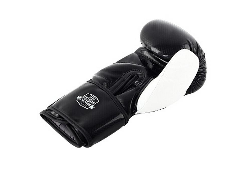 Боксерские перчатки Jabb JE-4078/US 48 черный/белый 8oz