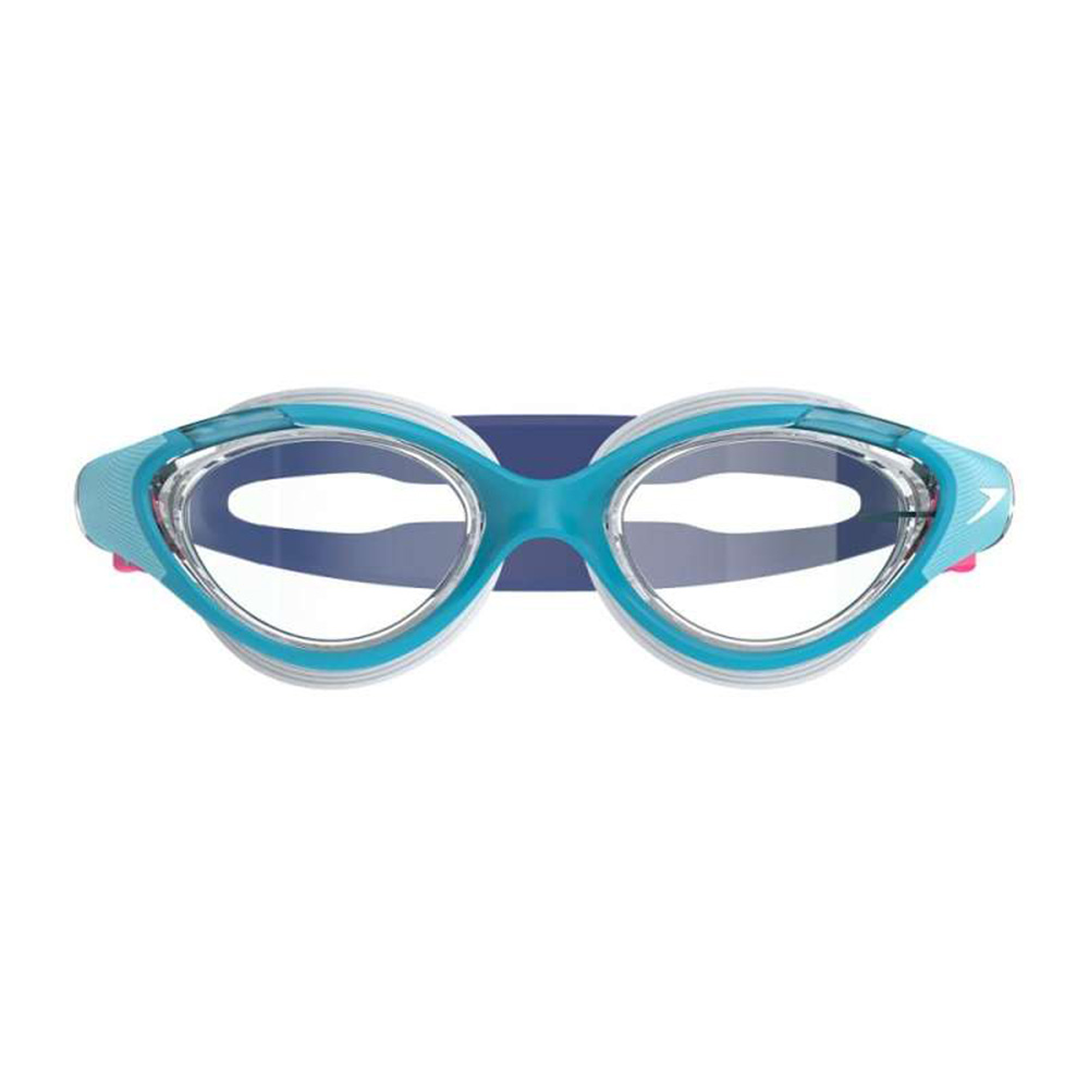 Очки для плавания Speedo Biofuse 2.0 Mirror Women`s 8-003776002-C16MP зеркальные линзы, голубая оправа