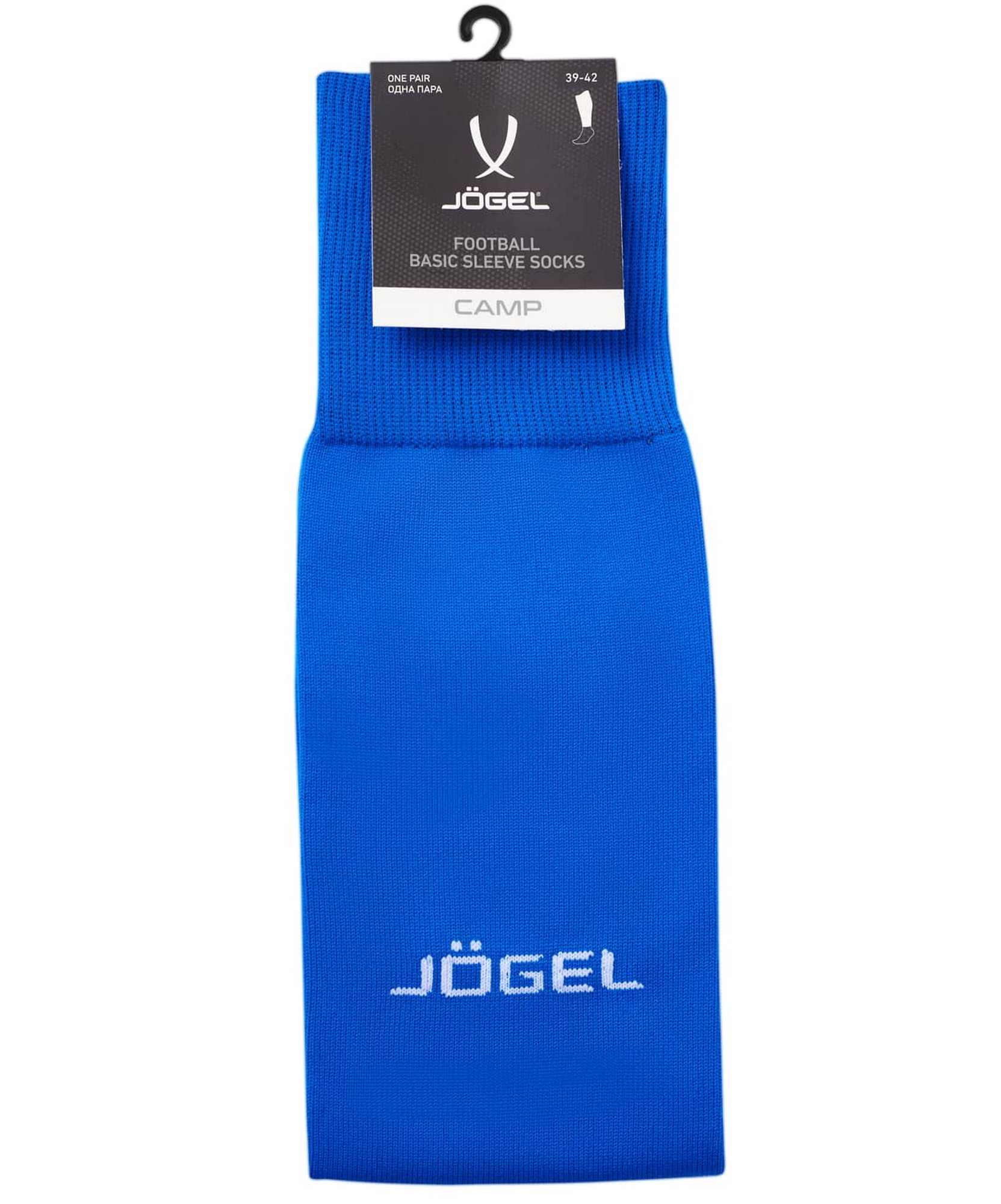 Гетры футбольные Jogel Camp Basic Sleeve Socks, синий\белый
