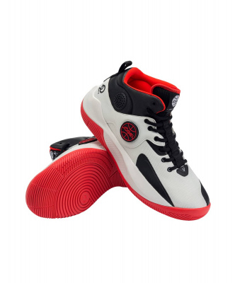 Кроссовки баскетбольные Jogel Launch MID, White\black\red