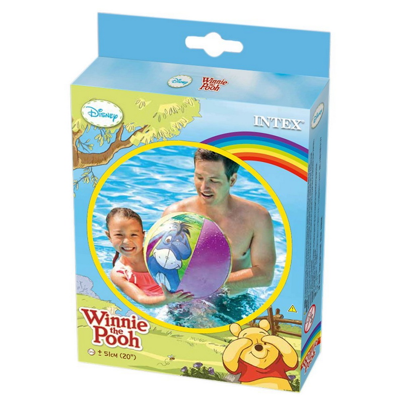 Пляжный мяч Intex 51см Винни Пух Disney 58025