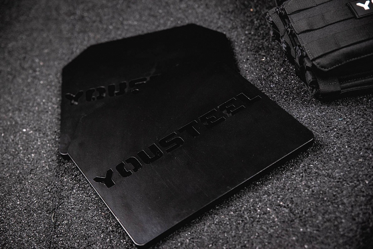Жилет утяжелитель c плитами, 6 кг YouSteel