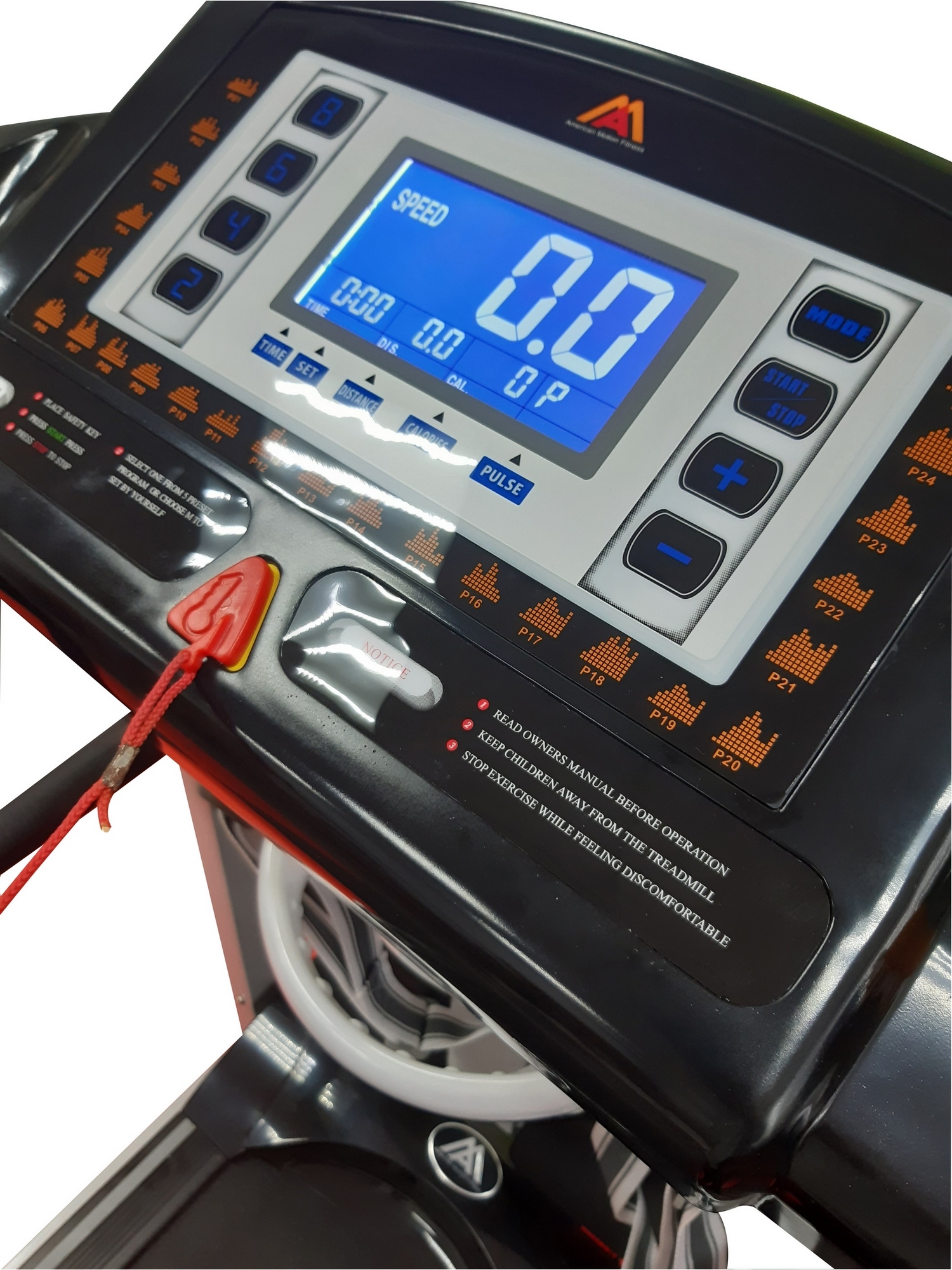Беговая дорожка AMF 8212 + поручни D1