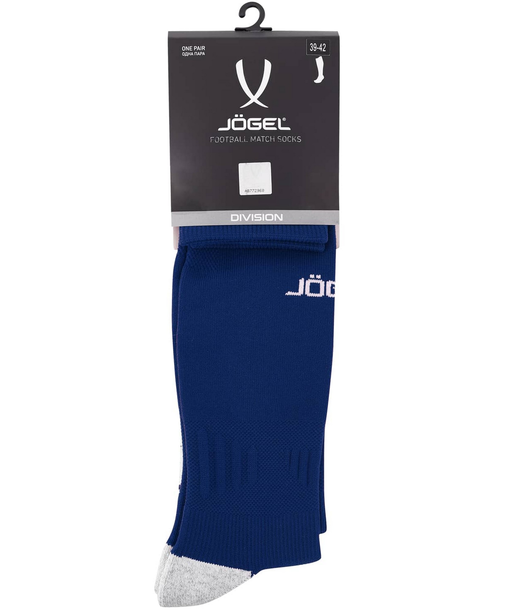Гетры футбольные Jogel Match Socks, темно-синий