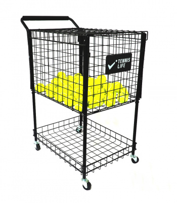 Корзина тренерская, металлическая Tennis Life TL325 чёрный