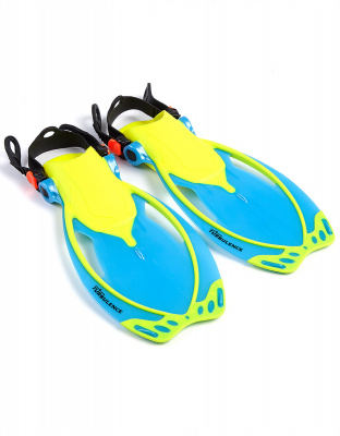 Ласты Mad Wave Turbulence junior M0649 бирюзовый