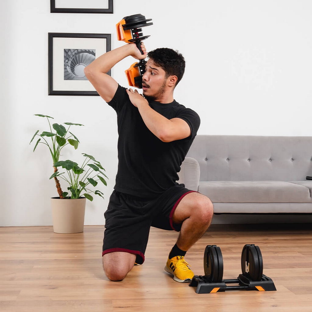 Регулируемая гантель 24 кг GENAU Best Dumbbell