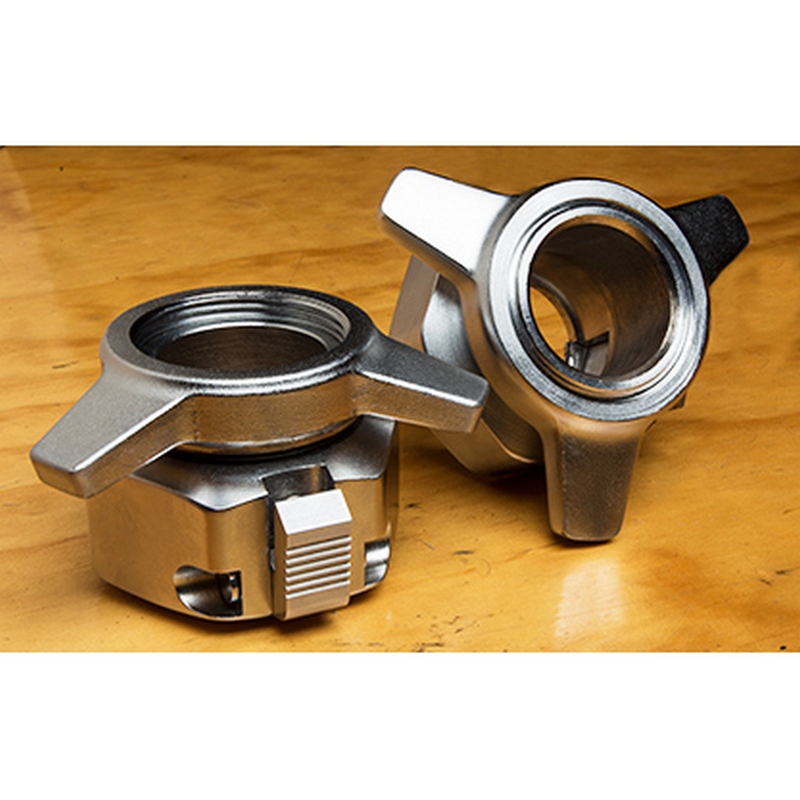 Замки SPRING LOCK, на грифы тренировочные, (2 замка х 2,5 кг) DHS Нercules HRG