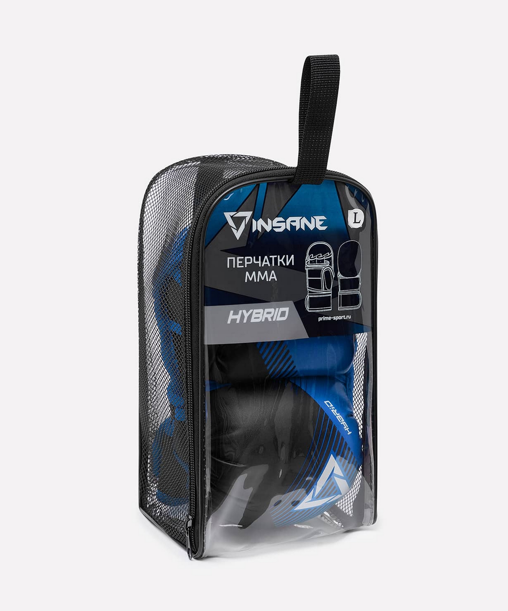 Перчатки Insane MMA HYBRID, синий