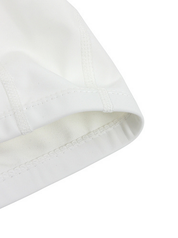 Шапочка плавательная Larsen Swim PU119 белый