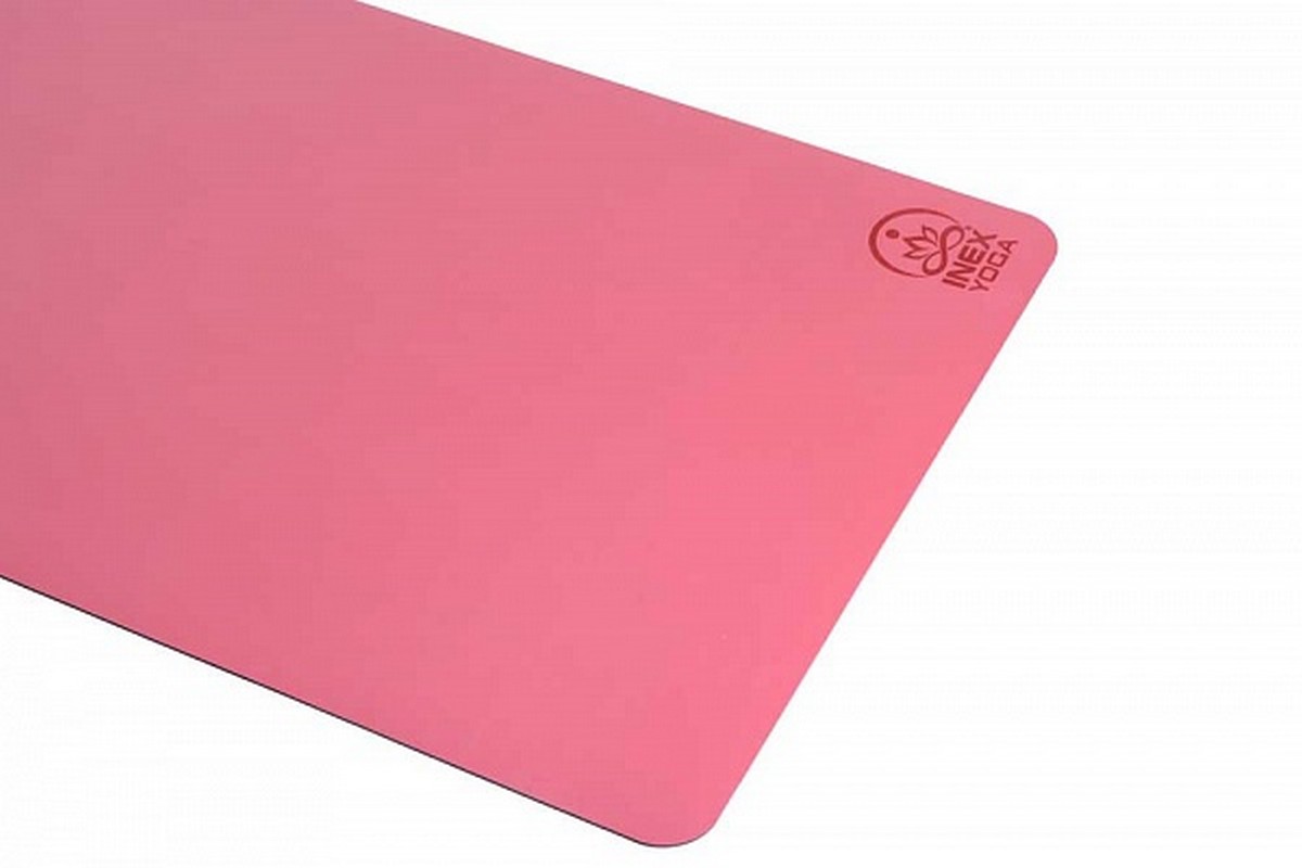 Коврик для йоги 185x68x0,4 см Inex Yoga PU Mat полиуретан PUMAT-ROSE розовый