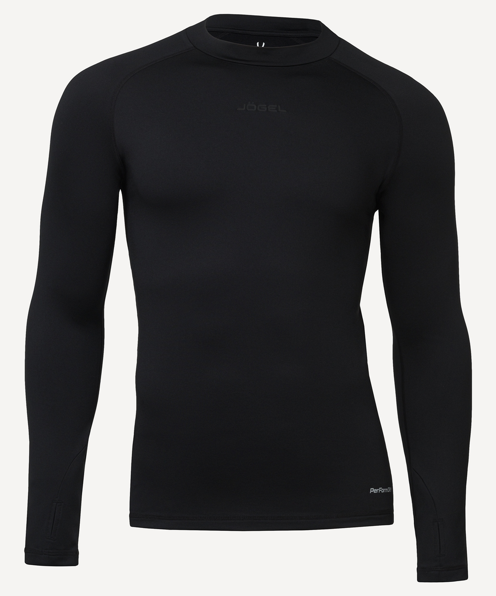 Джемпер компрессионный утепленный Jogel CAMP PerFormDRY Baselayer Top Warm, черный