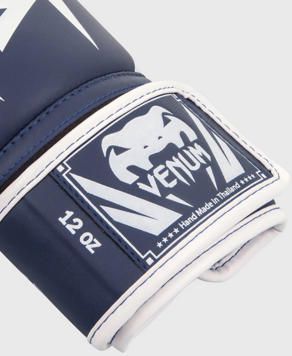 Перчатки Venum Elite 1392-410-10oz синий\белый