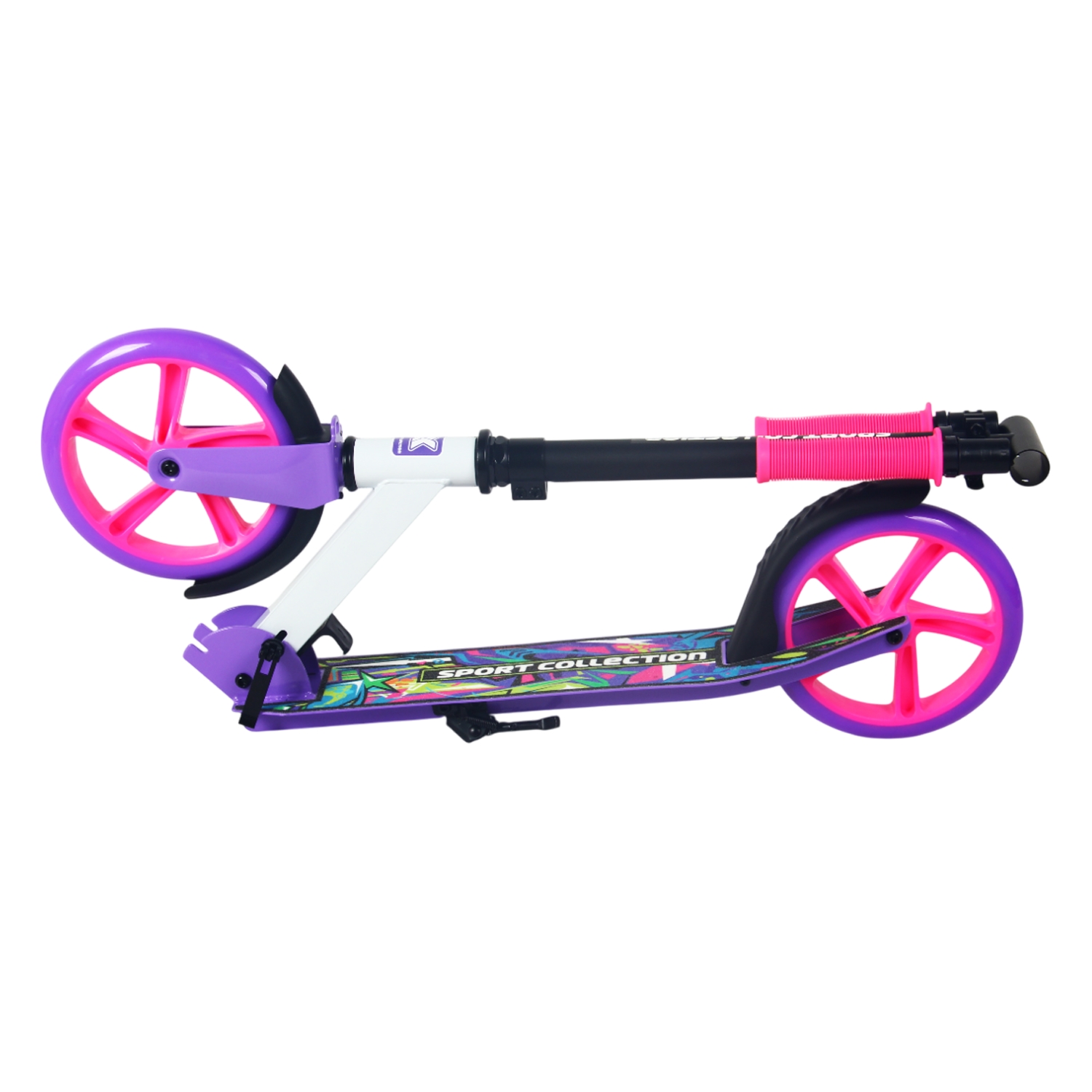 Самокат 200мм Sport Collection CK-SA200-3 violet (фонарь и наклейка в подарок)
