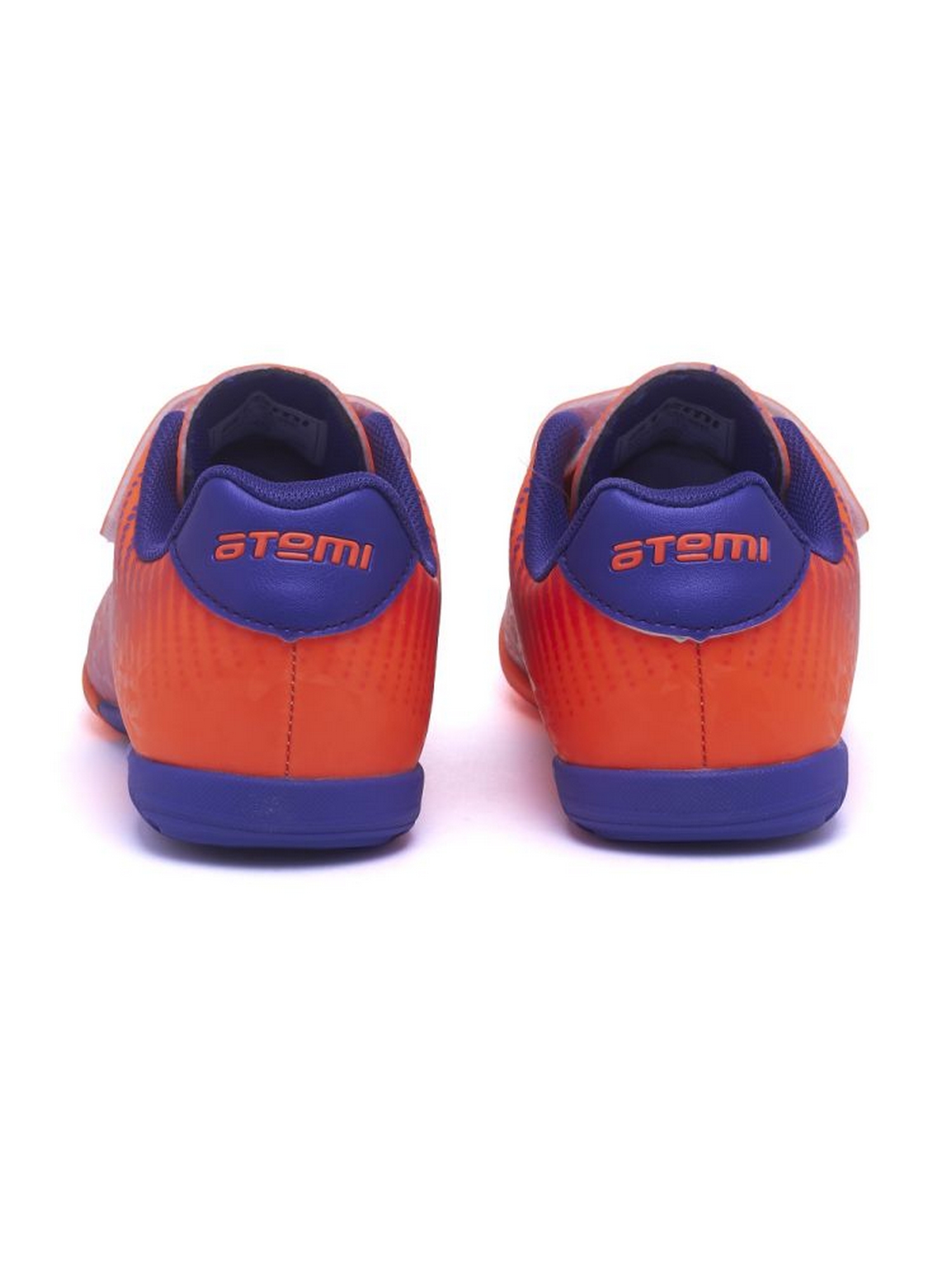 Бутсы футбольные Atemi INDOOR KIDS SBA-006 оранжевый\фиолетовый