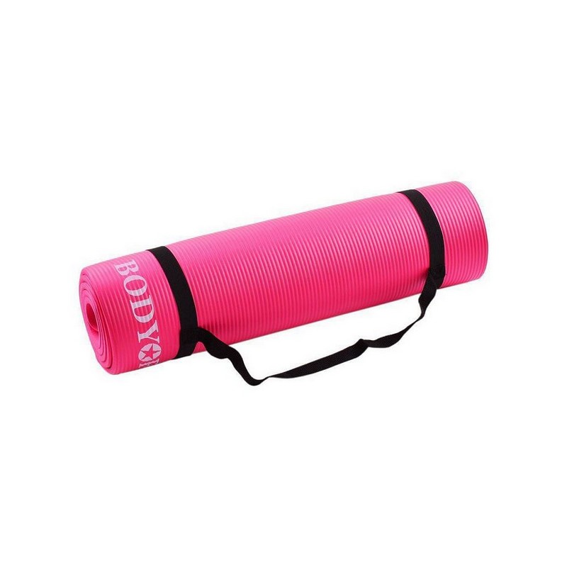 Коврик гимнастический Body Form BF-YM04 183x61x1,0 см розовый
