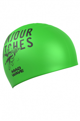 Силиконовая шапочка Mad Wave Bonjour M0554 61 0 00W салатовый