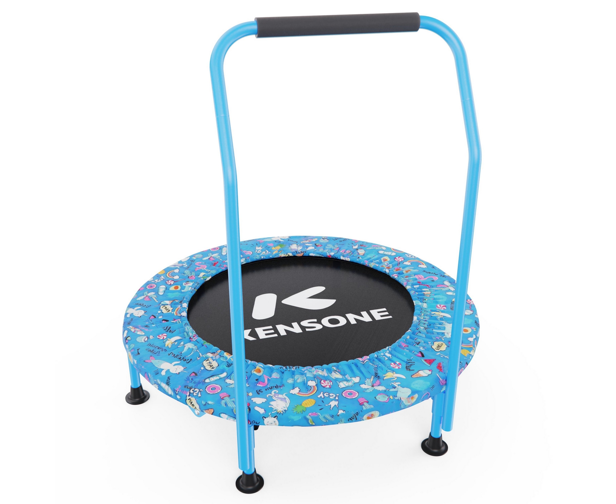 Детский батут с поручнем 36" DFC KENSONE BSD-KT-U bar-Blue