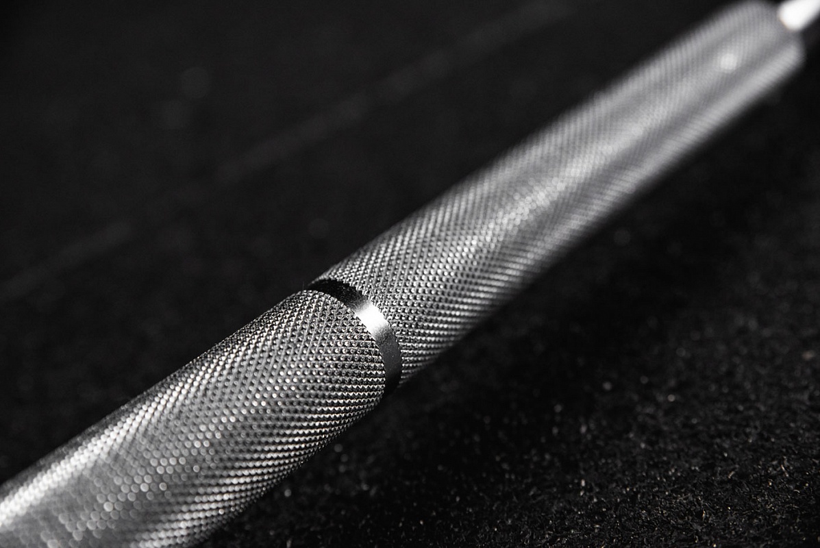 Гриф L2200 D50мм YouSteel Powerlifting bar 20kg, хром + хром
