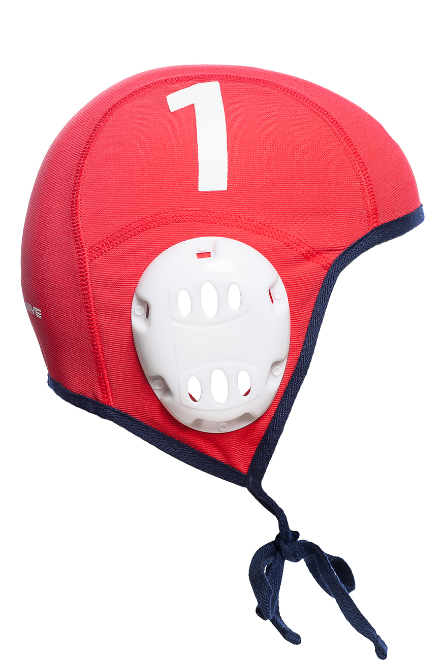 Шапочка для водного поло Mad Wave Waterpolo caps M0597 01 01 05W красный