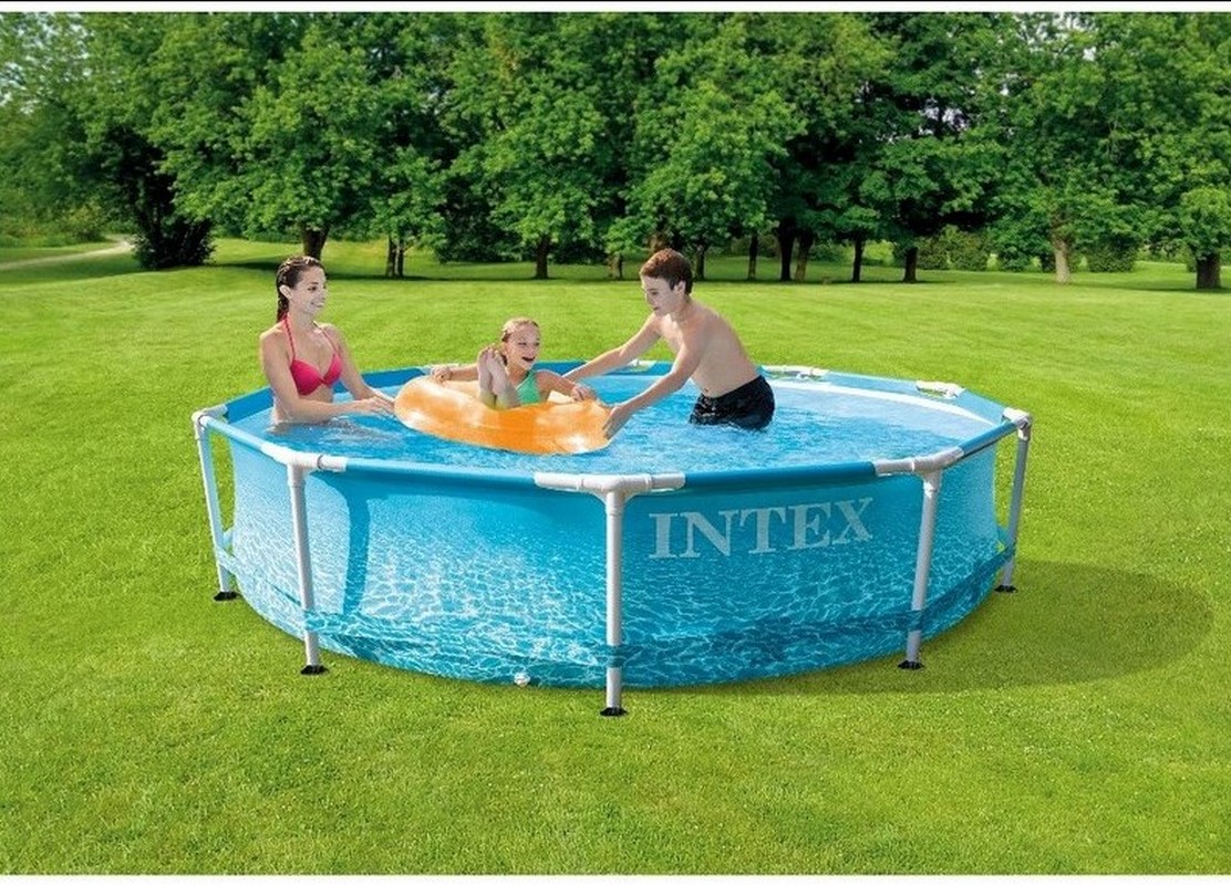 Бассейн каркасный 305х76см Intex 28206 с полиграфией
