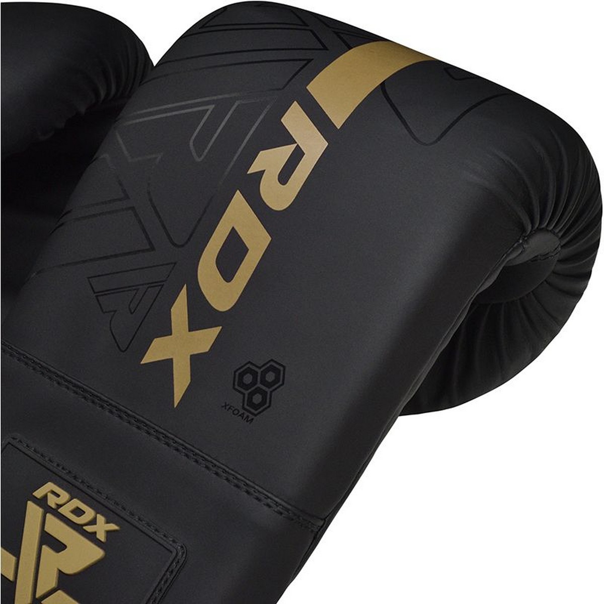 Перчатки снарядные RDX F6 BMR-F6MGL черный\золотой матовый