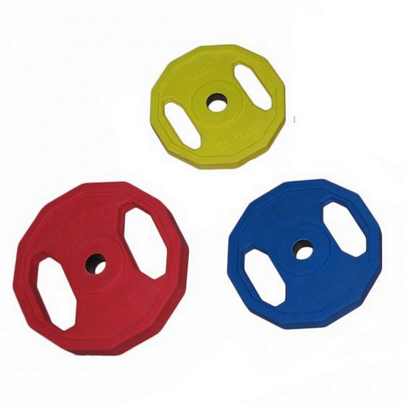 Обрезиненный диск для памп-аэробики 4,5кг Foreman FM\GS-Plate-10\RD-10-00 красный