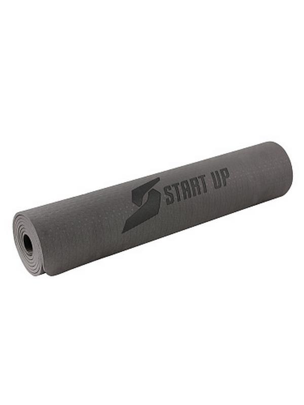 Коврик для фитнеса и йоги, TPE, 183х61х0,6см Start Up ZH-02 Black