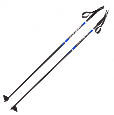 Палки 100% стекловолокно Vuokatti Black\Blue