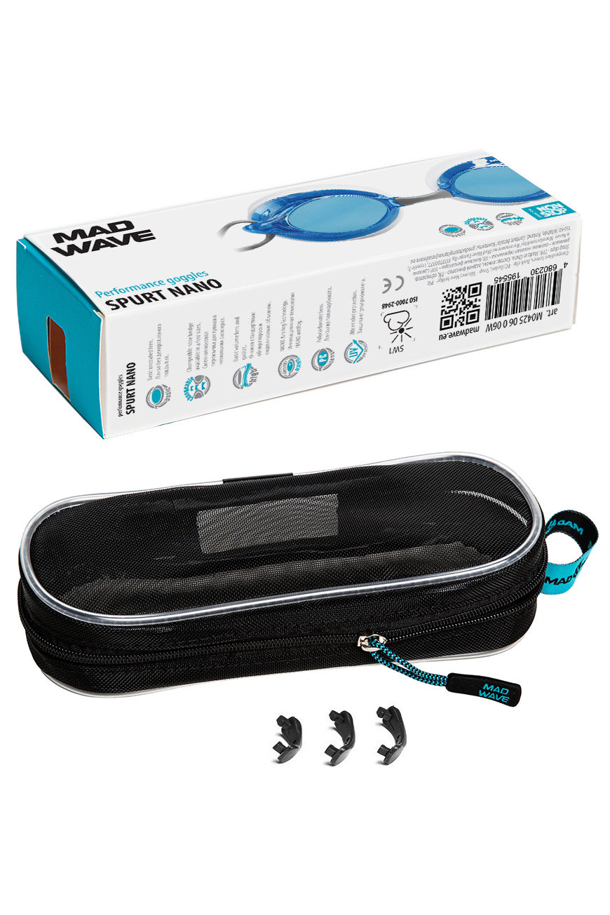 Очки для плавания Mad Wave Spurt Nano M0425 06 0 06W