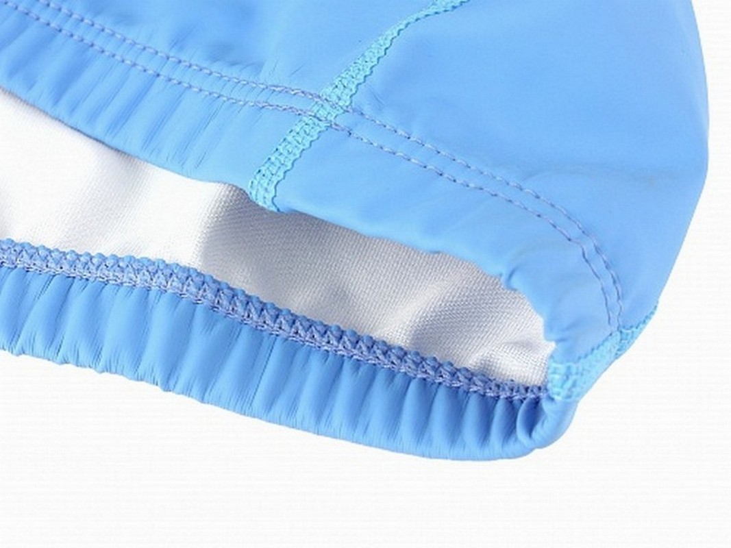 Шапочка плавательная Larsen Swim PU100 голубой
