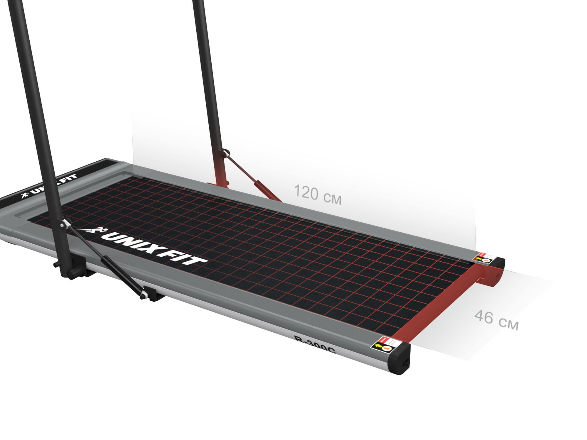 Беговая дорожка UnixFit R-300C TDR300C Grey