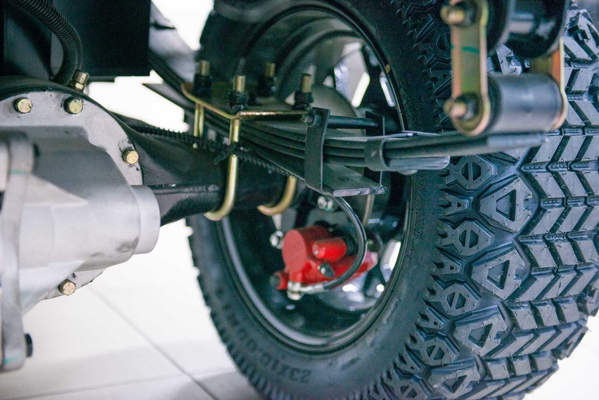 Грузовой электроквадроцикл RuTrike Рейнджер 026255-3232 зеленый