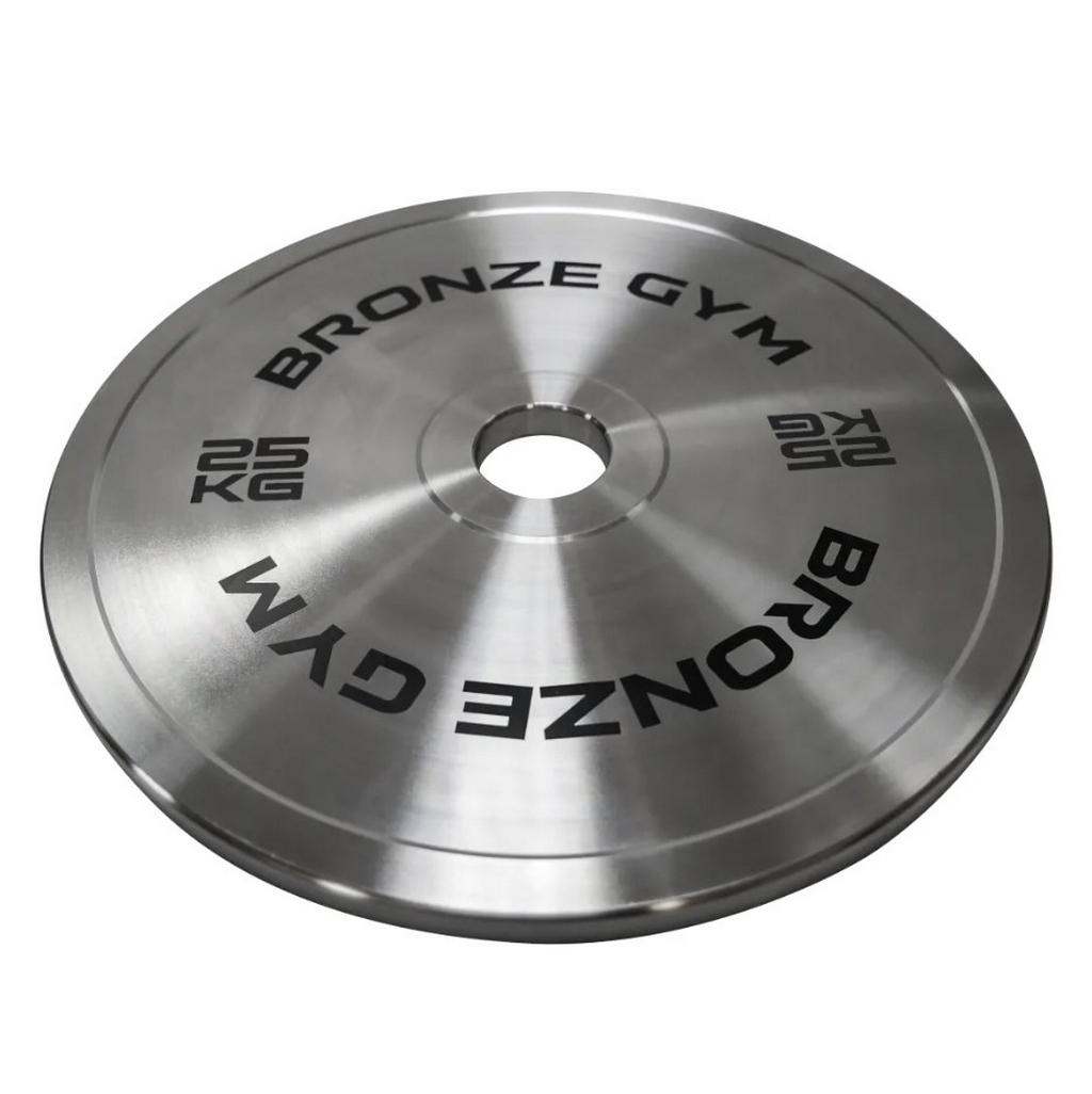 Диск олимпийский стальной 25 кг Bronze Gym BGPLST250
