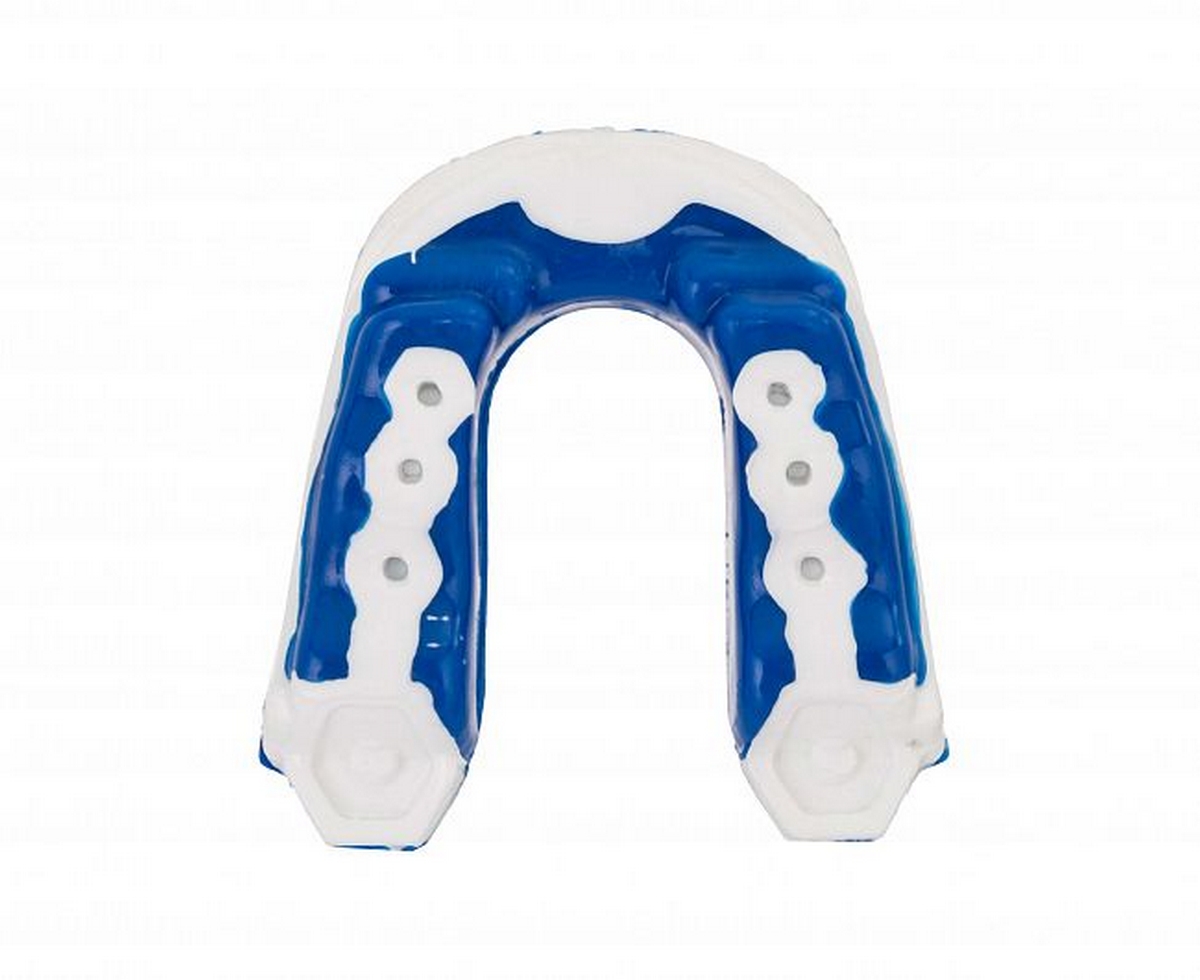 Капа одночелюстная Clinch Prime Triple Layer Mouthguard C503 бело-прозрачно-синий