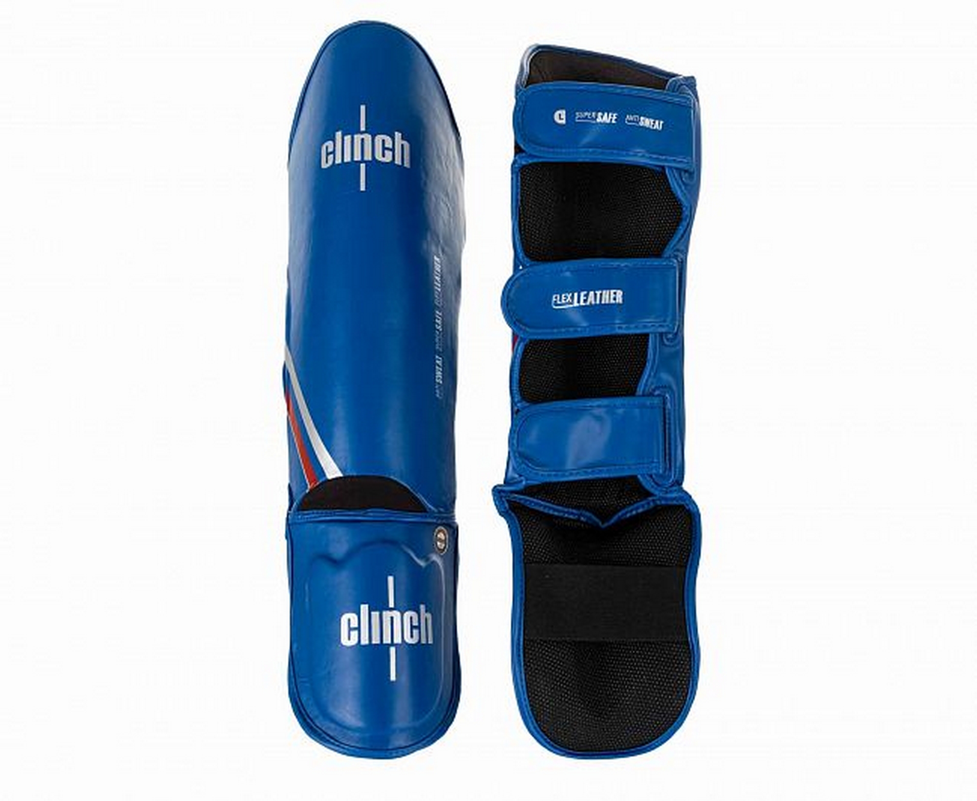 Защита голени и стопы Clinch Shin Instep Guard Kick 2.0 C521N синий