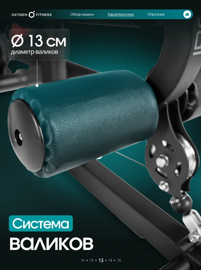 Силовой комплекс полукоммерческий Oxygen Fitness IRON PRO