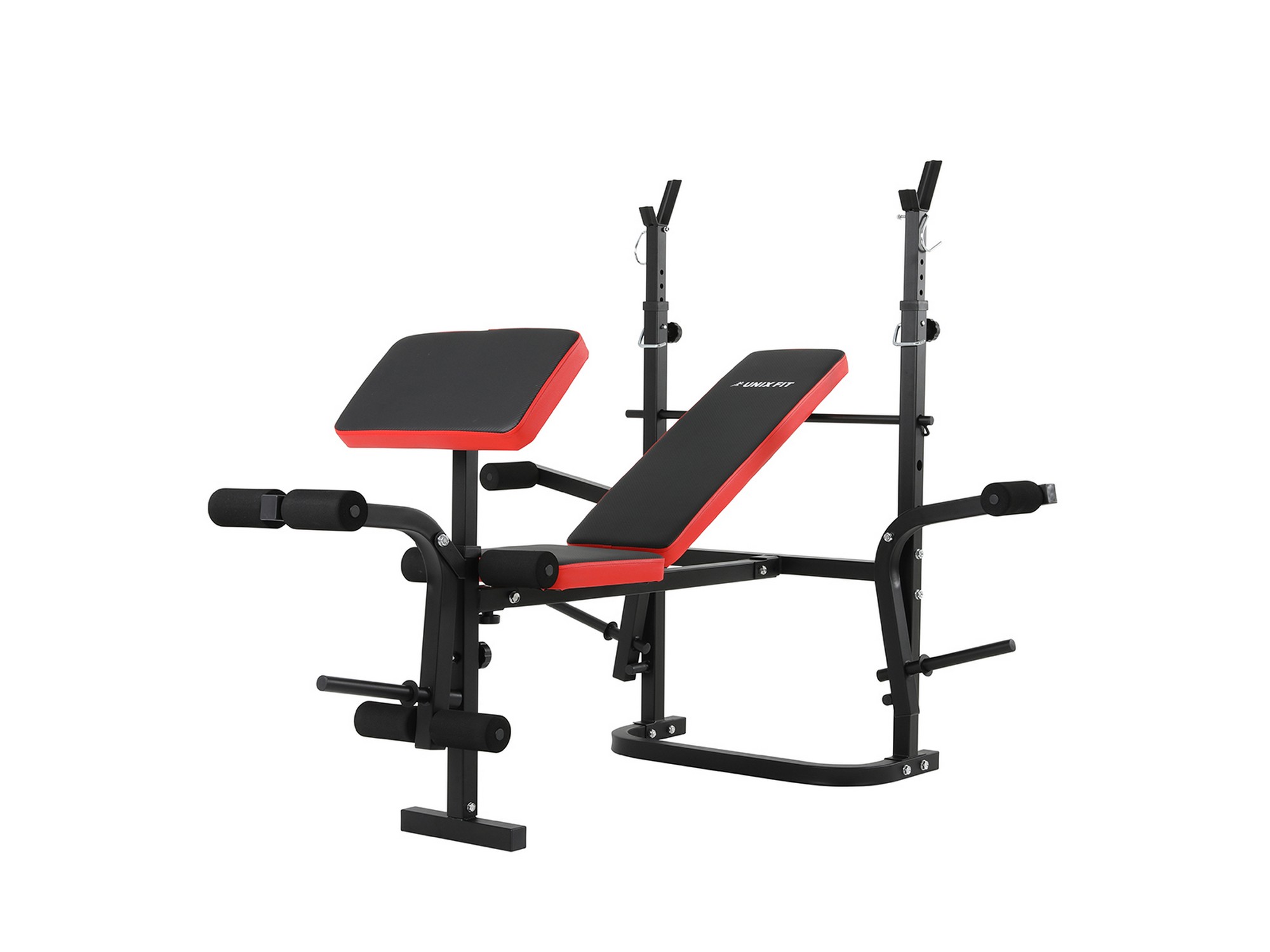 Скамья силовая со стойками UnixFit BENCH 120P BSBN120P | Premium Fitness
