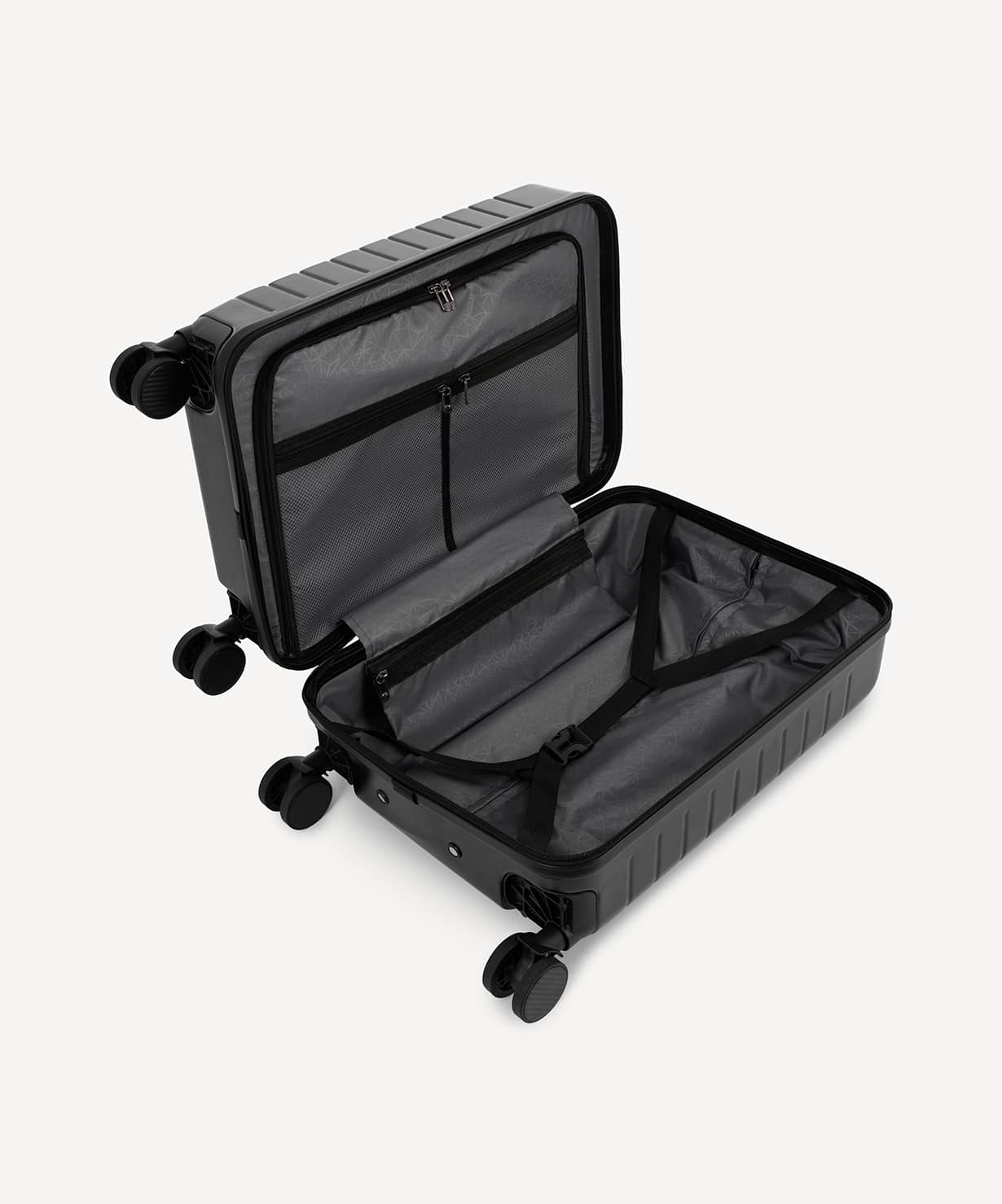 Чемодан для ручной клади Jogel ESSENTIAL Carry on Spinner, черный