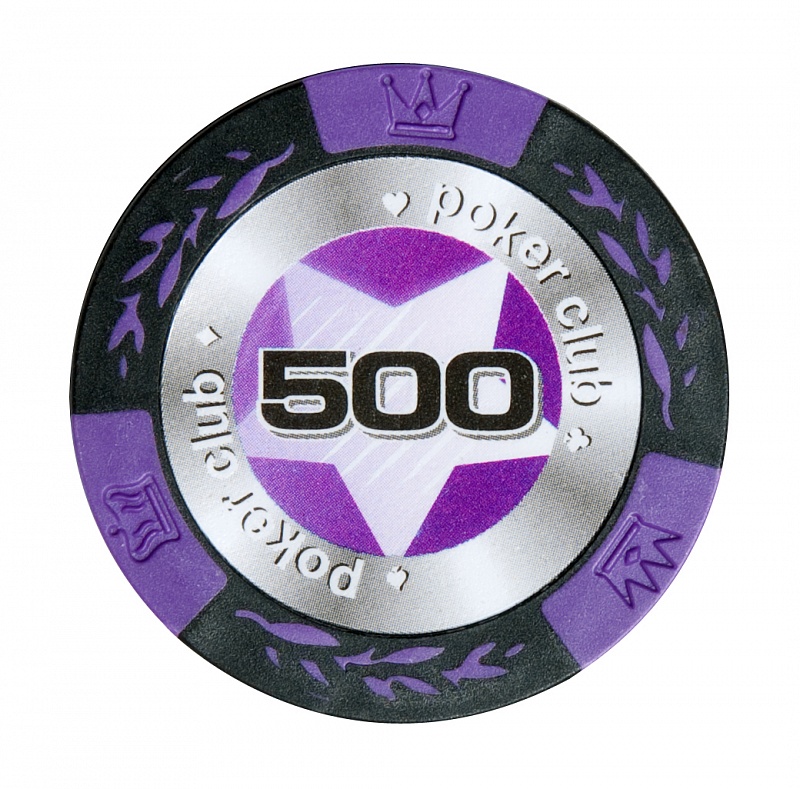 Набор для покера Partida Black Stars на 500 фишек