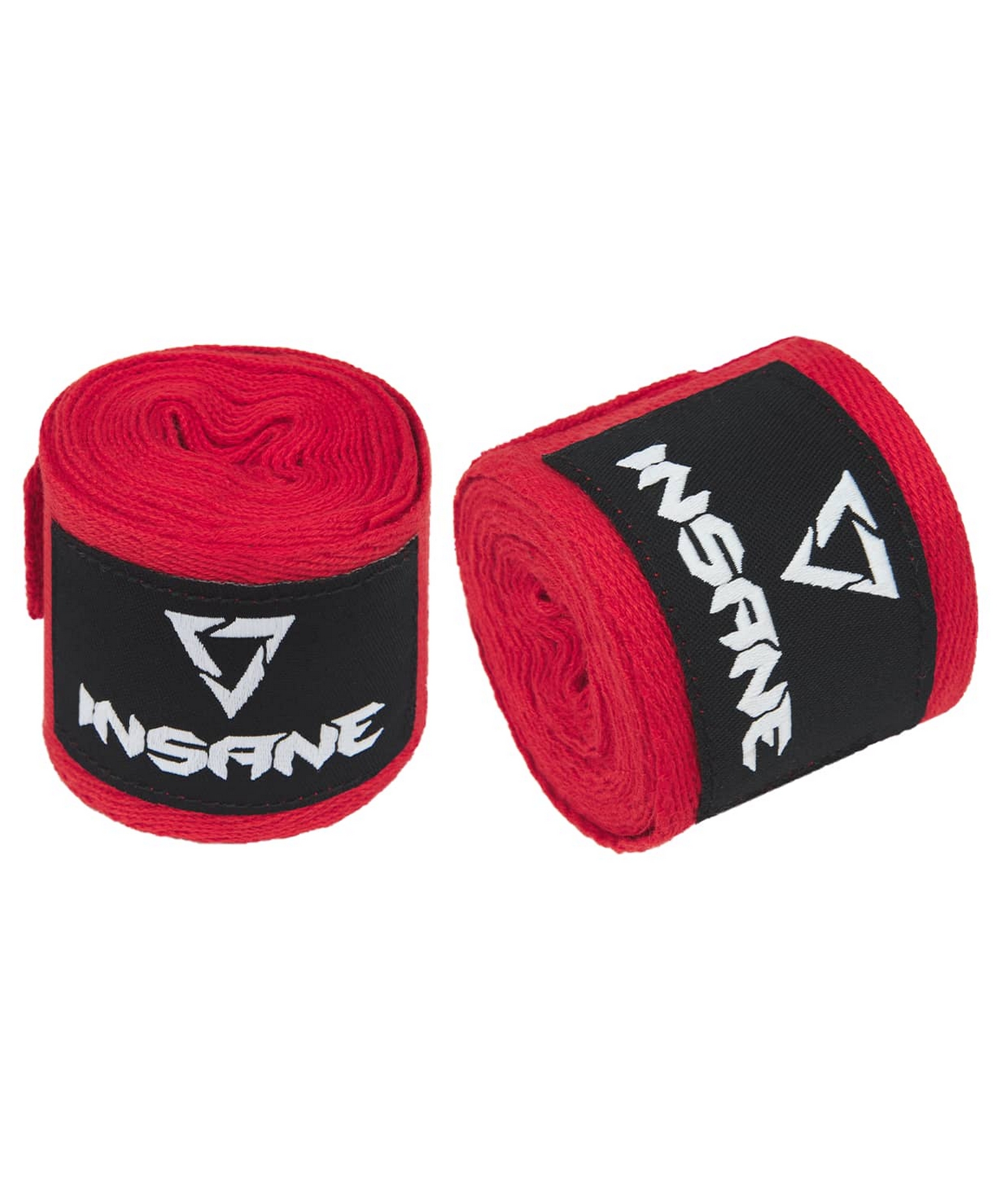 Бинт боксерский Insane CRUSHER хлопок, 4,5 м красный