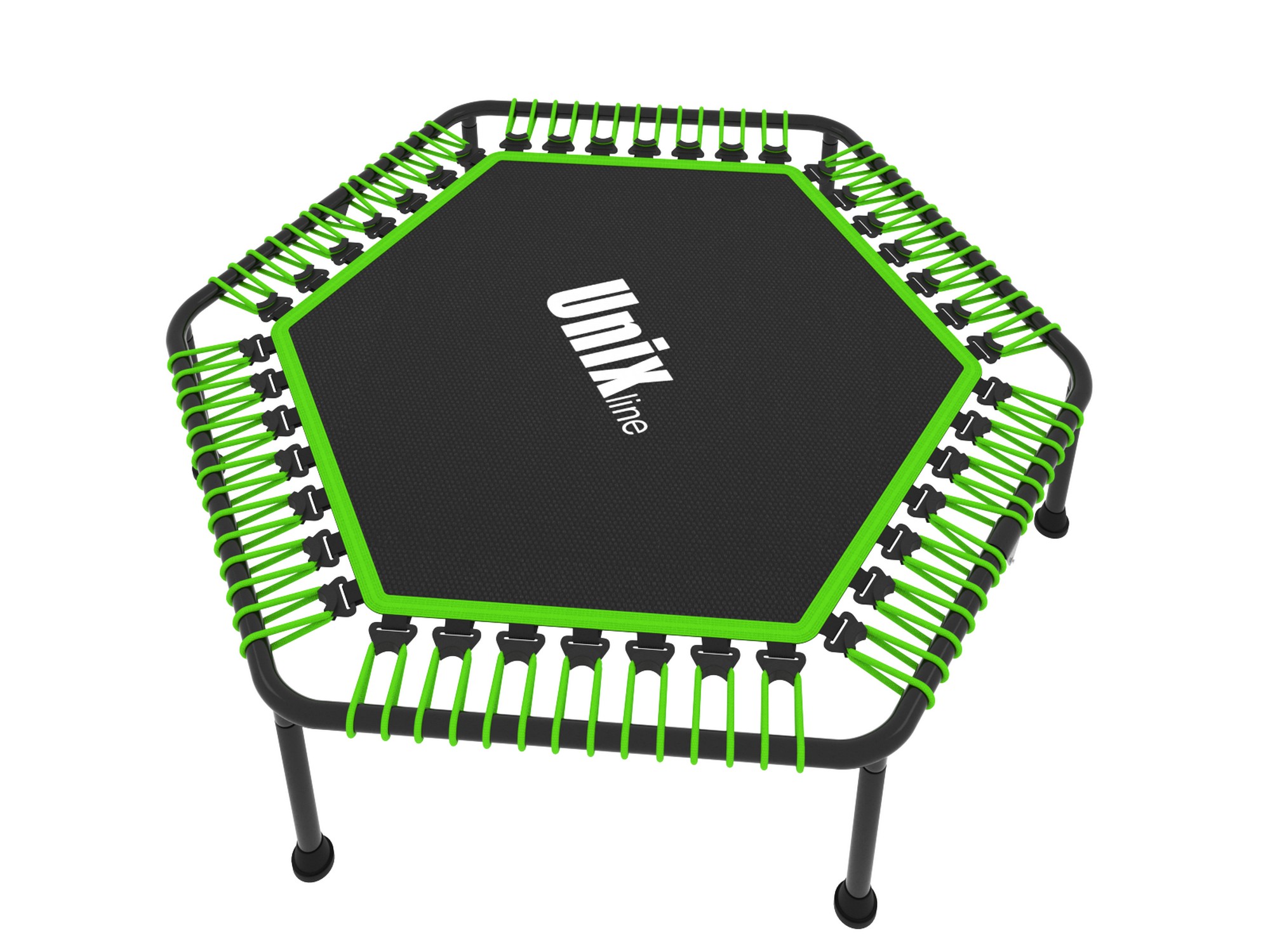 Батут Unix Line FITNESS Lite TR130FITWHG Green (130 cm)