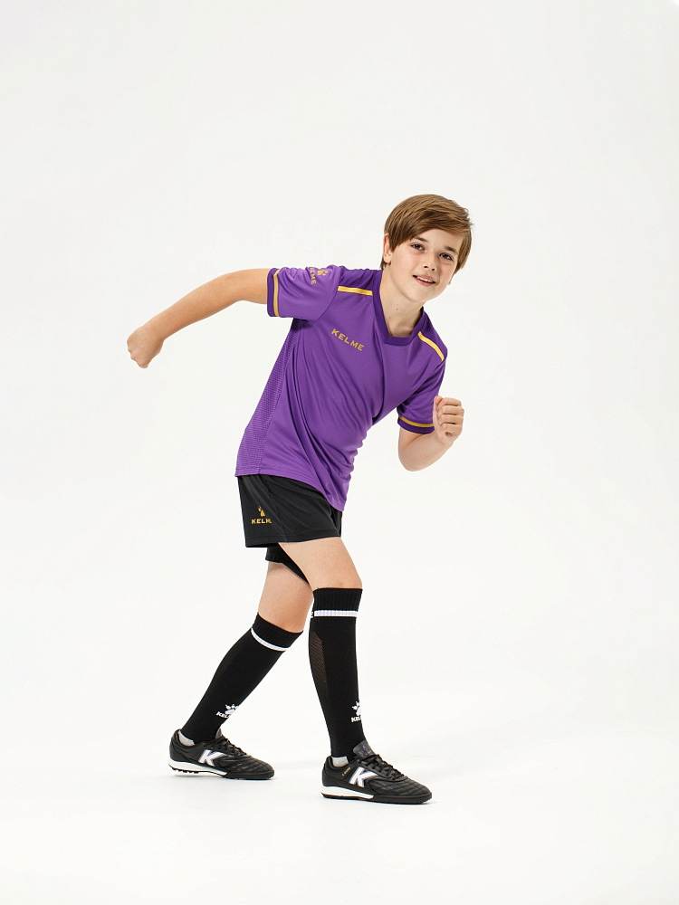 Детская футбольная форма Kelme Football Suit 8351ZB3158-510 Violet\Black
