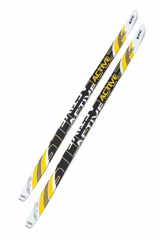 Лыжи STC 120 STEP ACTIVE JR 03582 Yellow (упак. 5 п.)