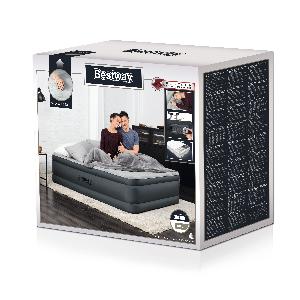 Надувная кровать 152х203х46см Snugable Top встр.насос 220В Bestway 69075