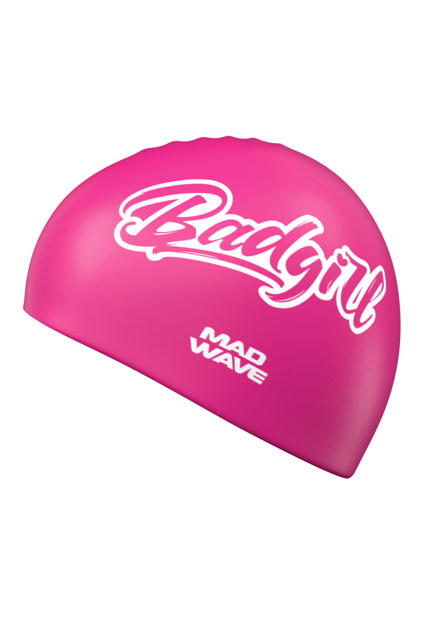 Силиконовая шапочка Mad Wave Bad girl M0555 35 0 00W розовый