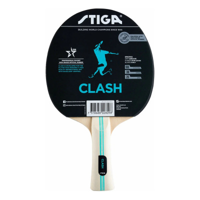 Ракетка для настольного тенниса Stiga Clash Hobby, ITTF накладка 1210-5718-01