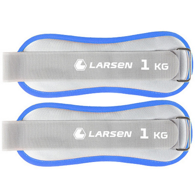Утяжелители для рук и ног, 2х1 кг Larsen ECE 071