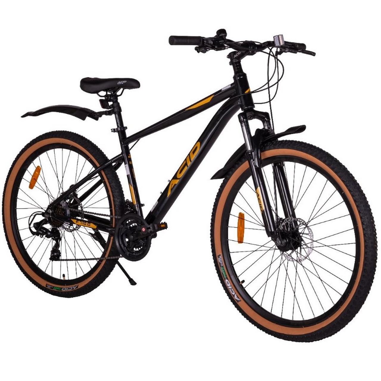 Велосипед 27,5" Acid F 710 D 053975 Black\Gold