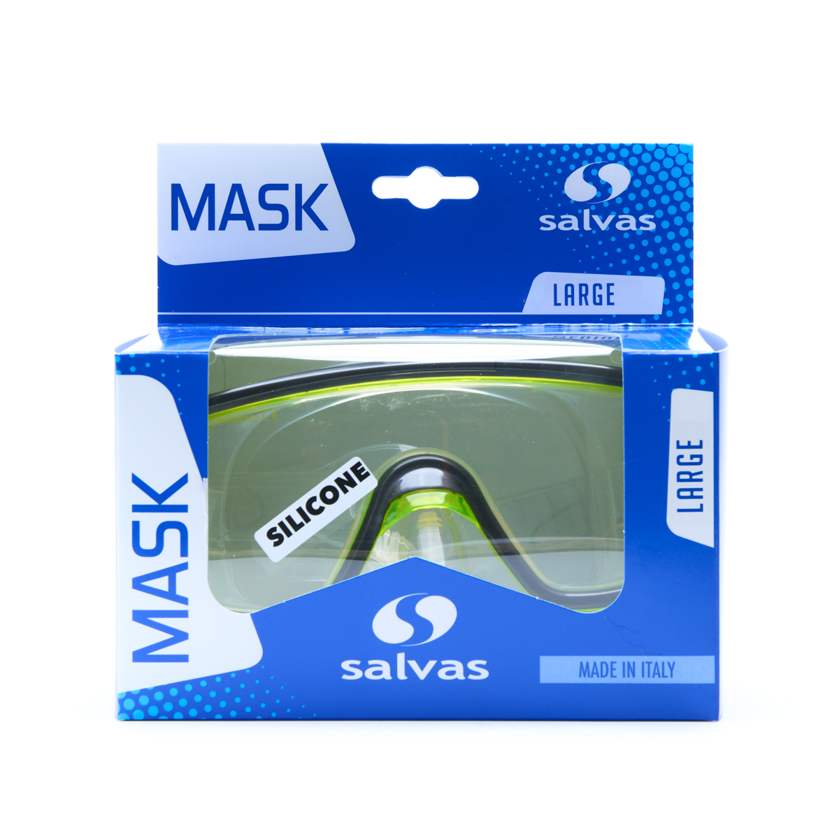 Маска для плавания Salvas Geo Sr Mask CA175S1GYSTH желтый